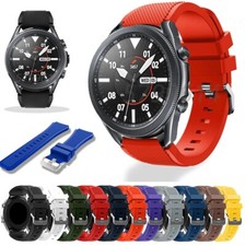 For Samsung Galaxy Watch3 45mm /Watch 46mm /Gear S3 Silicone Replacement Strap 