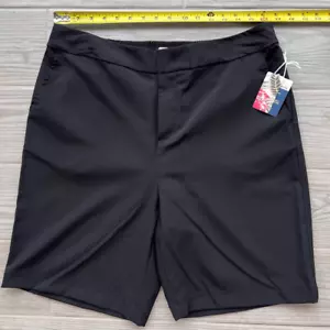 Pantalones Cortos Activos Tommy Bahama Para Hombre Negros Elásticos Frente Plano Talla XL NUEVOS CON ETIQUETAS - Imagen 1 de 5