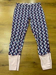 RBX Performance Leggings Girls Medium (10/12) Great Fit! Fun Pattern - Picture 1 of 11