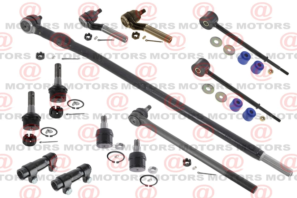 Ford F-250 1985-1994 Tie Rods Ball Joints Sway Bar Link Adjusting Sleeve 4WD New - Image 1 of 4