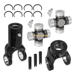 Front Prop Shaft Yoke & U-Joint (2 Side) for Polaris Ranger 500 4x4/6x6 1999-19 - Picture 1 of 16