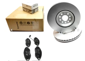 NEW GENUINE VOLKSWAGEN GROUP FRONT BRAKE DISCS & PADS KIT - JZW698302DG - Picture 1 of 1