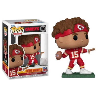 FUNKO POP ! FOOTBALL - NFL - CHIEFS (251) PATRICK MAHOMES II VINYL FIGURE 9CM