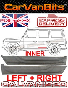 FOR MERCEDES G CLASS W460 W461 W463 79-18 5D REAR DOOR INNER SILL REPAIR PANEL P - Picture 1 of 11