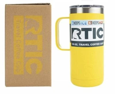 OZARK TRAIL RTIC 16 Oz Stainless Steel Travel Coffee Cup Vacuum Insulated Tumblers/Mugs