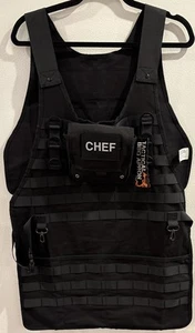 Taktische Grillschürze Koch Canvas schwarz Grillen Grill Kochschürze Think Geek - Bild 1 von 7