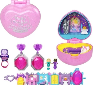 Polly Pocket 2023 Keepsake Collection Royal Ball Jewelry Accessories Set NRFB - Imagen 1 de 6