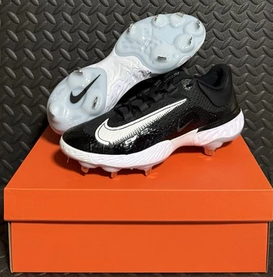 Nike Alpha Huarache Elite 4 Black Baseball Cleats DJ6521-001 Mens Size 10.5 - Image 1 of 4