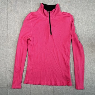 Lauren Ralph Lauren Pullover Womens Medium Pink Half Zip Activewear Outdoors - Image 1 of 4