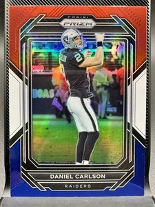 2022 Panini Prizm 175 Red White and Blue  Daniel Carlson Las Vegas Raiders - Picture 1 of 4