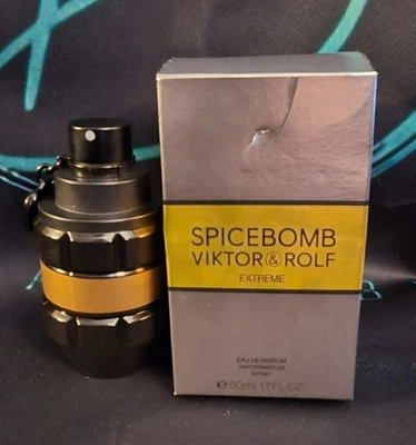 Viktor&Rolf Spicebomb Extreme Eau De Parfum Masculino 1,7 Fl Oz/50 mL Novo Com Caixa - Imagem 1 de 3