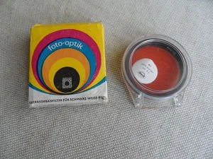 FOTO OTTICA JENA - FILTRO ULTRASORBANO - 401 giallo arancione - 55 mm - DDR - D2 - Foto 1 di 5