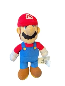 Super Mario Peluche 9" Nintendo 2021 Jakks Pacific - Foto 1 di 3