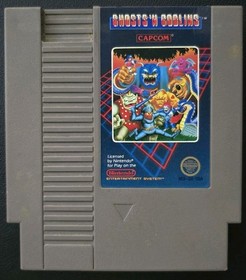 Ghosts 'N Goblins Nintendo NES Cartridge Tested Working - Clean!