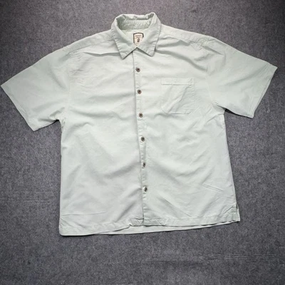 Рубашка на пуговицах мужская Jamaica Jaxx подлинная островной стиль XL 100% шелк гавайская - Изображение 1 из 4