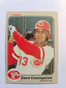 1983 FLEER DAVE CONCEPCION #588 NM - Picture 1 of 1