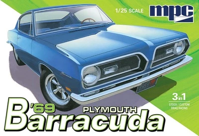 Model plastikowy '69 Plymouth Barracuda MPC - MPC994 skala 1/25 - Immagine 1 di 3