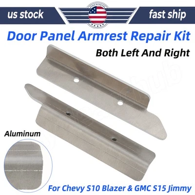 Door Panel Armrest Repair Kit For 1986-93 Chevy S10 Blazer GMC S15 Jimmy Fix Set Foto 1 de 4
