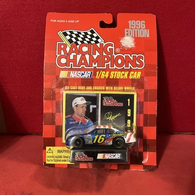 NASCAR Ted Musgrave #16 1:64 Diecast Stock Car Racing Champion’s 1996 Edition. - Image 1 of 4