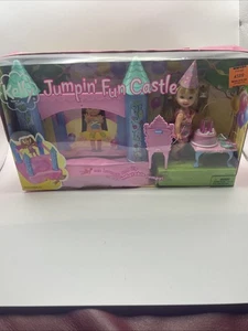 RARE 2002 BARBIE SHELLY BOUNCY FUN CASTLE PLAYSET MATTEL NEU - Bild 1 von 2