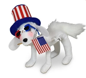 ANNALEE 6" "INDEPENDENCE DAY PUP"  4TH OF JULY PATRIOTIC #260824 NWT - Picture 1 of 1