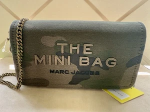 Marc Jacobs The Mini Bag Camo Crossbody Shoulder Bag NWT 2R4SMN015S03-304 - Picture 1 of 10