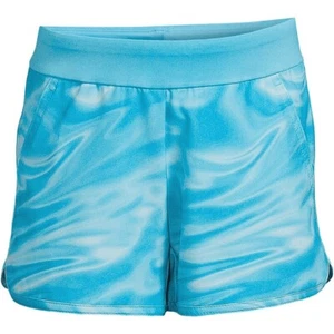 LANDS' END GIRL'S STRETCH WOVEN COMFORT WAIST SWIM SHORTS - Picture 1 of 4