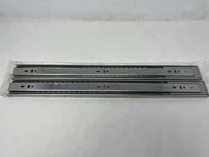(2) Soft Close Full Extension Drawer Slides Ball Bearing Side Mount Ships Free!! - Picture 1 of 8