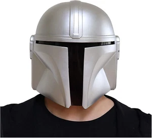 Máscara de casco de resina completa Mandalorian Cosplay Halloween - Imagen 1 de 3