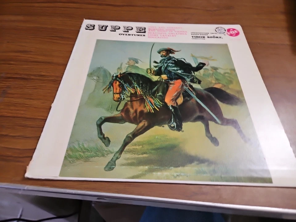Suppe Overtures - Tibor Szoke - Vox Records - Mono Import Nice - Image 1 of 3