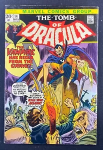 Tomb of Dracula (1972) #14 FN+ (6.5) Gil Kane Gene Colan - Picture 1 of 2