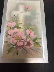 1910’s BEST WISHES FOR EASTER Vintage Postcard - Picture 1 of 4