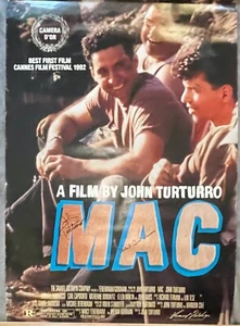 JOHN TURTURRO & MICHAEL BADALUCCO autographed MAC Movie Poster - Imagen 1 de 6