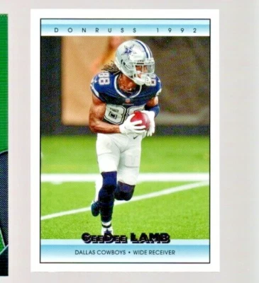 2022 Donruss CeeDee Lamb Retro 1992 Dallas Cowboys #26 - Image 1 of 2