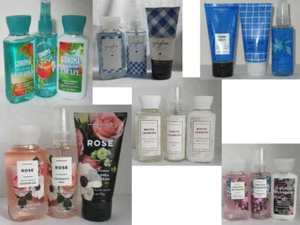 Bath & Body Works Body Wash Shower Gel Cream Lotion Mist 3 fl oz travel set of 3 - Picture 1 of 114