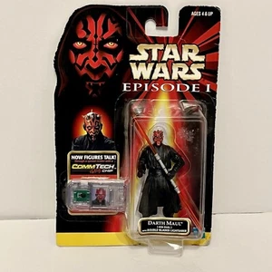 1998 Darth Maul Star Wars Actionfigur Hasbro mit CommTech Chip *NEU* - Bild 1 von 5