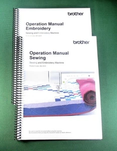 Brother Luminaire Innov-is XP3 Sewing & Embroidery Manual Set: Full Color - Picture 1 of 1
