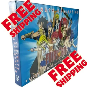 Fairy Tail Ultimate DVD Collection 9 Season TV Series 328 Eps + 2Movies + 9 Ovas - Picture 1 of 6