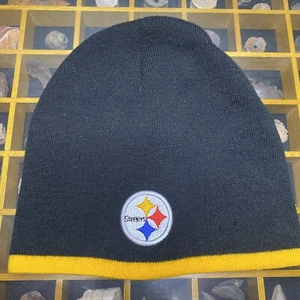 Pittsburgh Steelers NFL Team Apparel schwarz gelb Beanie Strickmütze bestickt - Bild 1 von 7