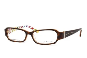 Kate Spade Damen Brille Gene X18 Demi Orange Amber Rust 49mm NEU! - Bild 1 von 4
