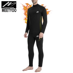 MEETYOO Men's Long Johns Thermal Underwear For Winter Ski Warm Base Layer Set - Picture 1 of 12