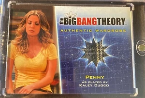 the big bang theory season 5 M39 Penny wardrobe patch card - Picture 1 of 2