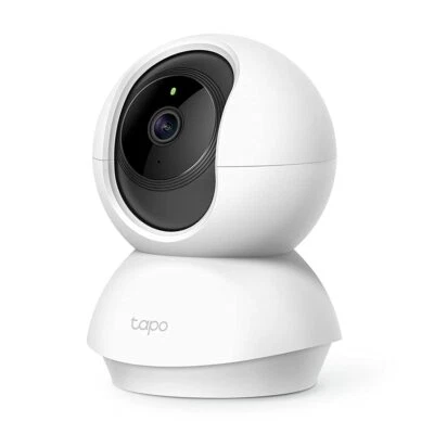 TP-LINK Tapo Wi-Fi Pan/Tilt Smart Security Camera 360° Alexa,Google 1080p CCTV - Image 1 of 4