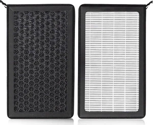 Paquete de 2 filtros de aire de cabina de carbón activado HEPA para Tesla Modelo 3 Y - Imagen 1 de 8