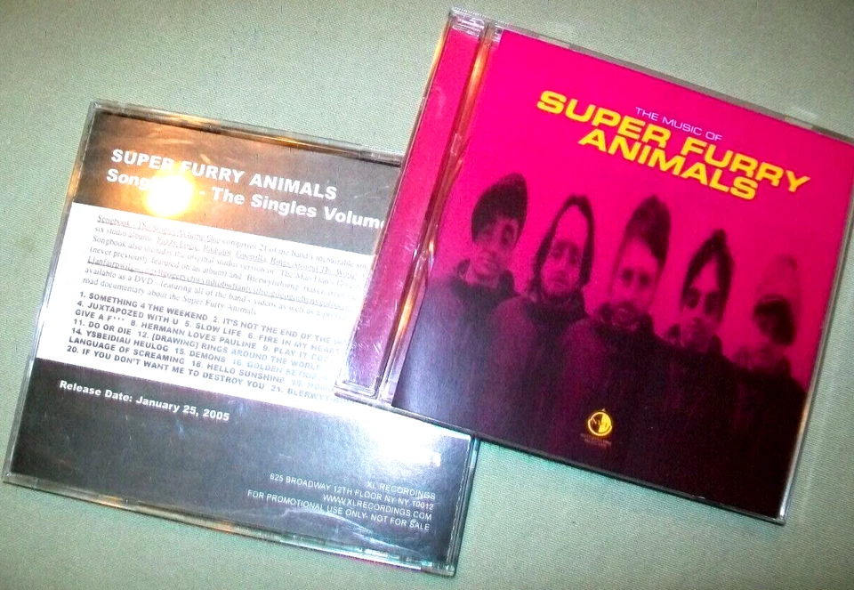 Super Furry Animals PROMO CD LOT Songbook The Music Of - Image 1 of 1