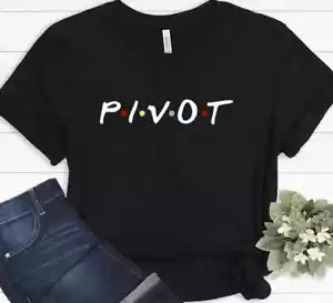 Pivot Of The Friends Parody Tv Show Funny Christmas Gift T-shirt - Picture 1 of 7