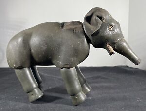 Schoenhut Delevan Circus Elephant Approximately 7” Tall.