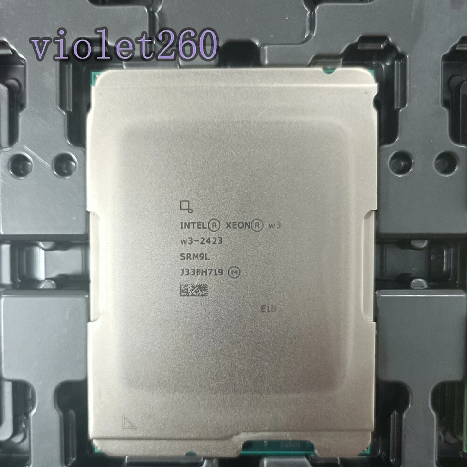 Intel Xeon W3-2423 6-core 4.0 GHz 12 thread LGA4677 Workstation CPU Processor - Image 1 of 1