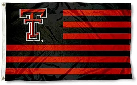 Texas Tech Red Raiders Flag 3x5 - With 2 Grommets March Madness Final 4 guns up Cover