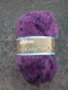 DIVINO FILATO PATON #06310 AMETISTA ALLURE Ingombrante Lana Acrilica Miscela Mohair142 yds - Foto 1 di 2